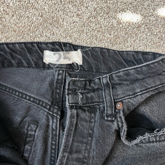 Free People Black Cropped Jeans - Picture 3 of 3